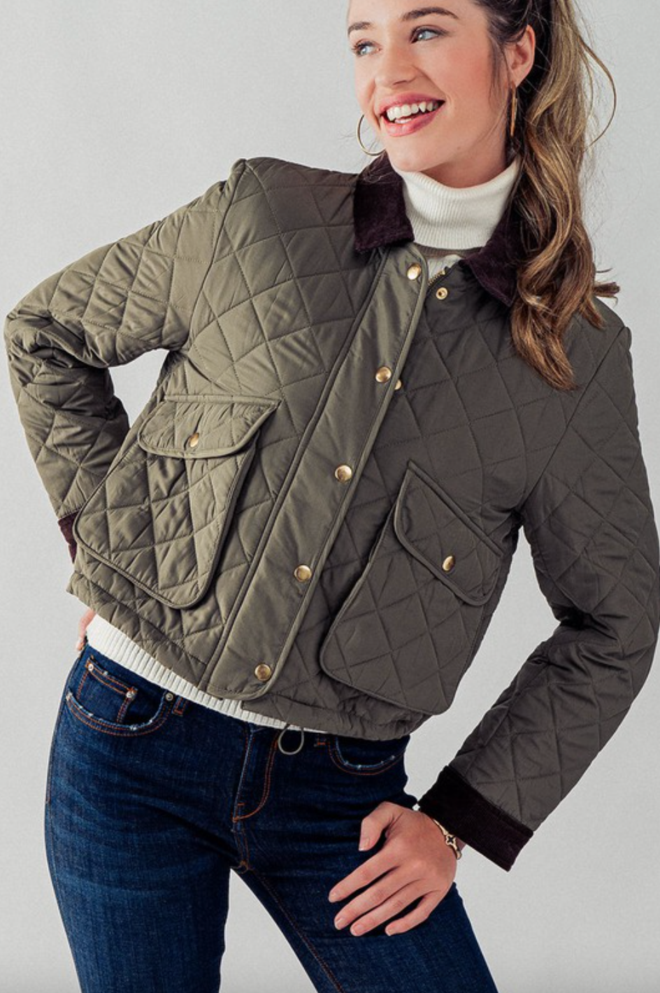 Retro Quilted Jacket