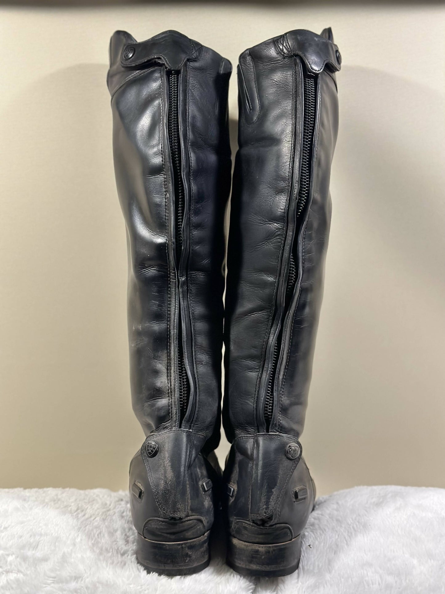 USED Monaco Stretch Field Zip Tall Riding Boot